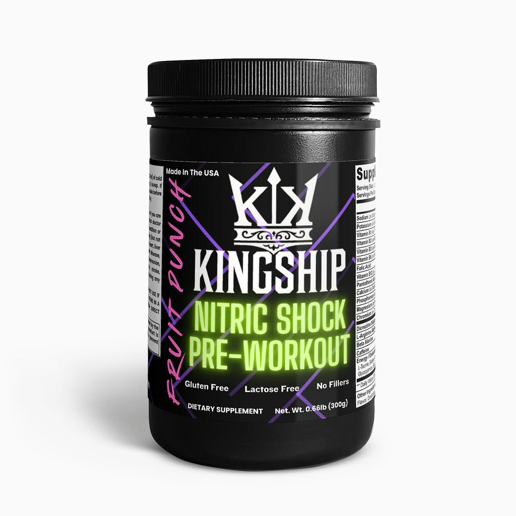 Nitric Shock Pre-Workout Powder (Fruit Punch)
