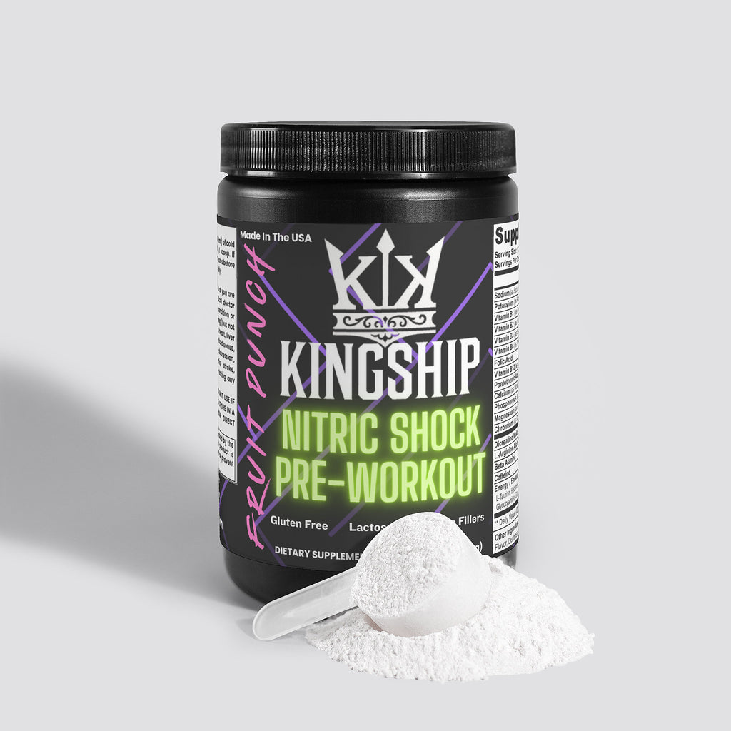 Nitric Shock Pre-Workout Powder (Fruit Punch)