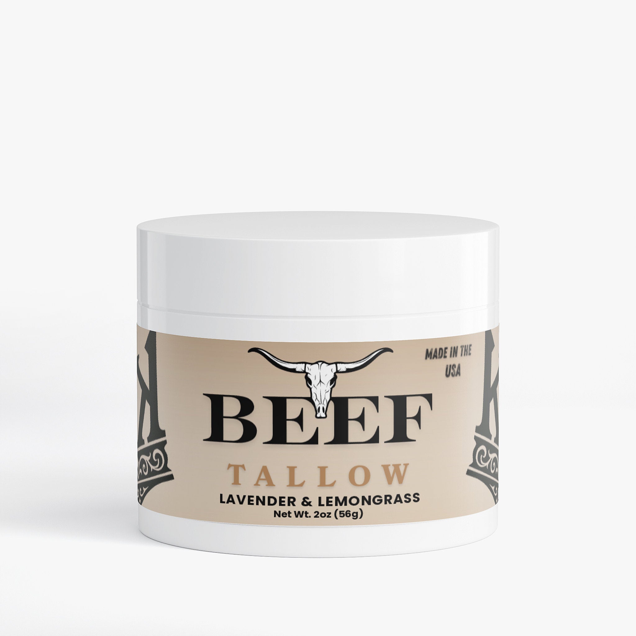 Beef Tallow Cream Lemongrass & Lavender