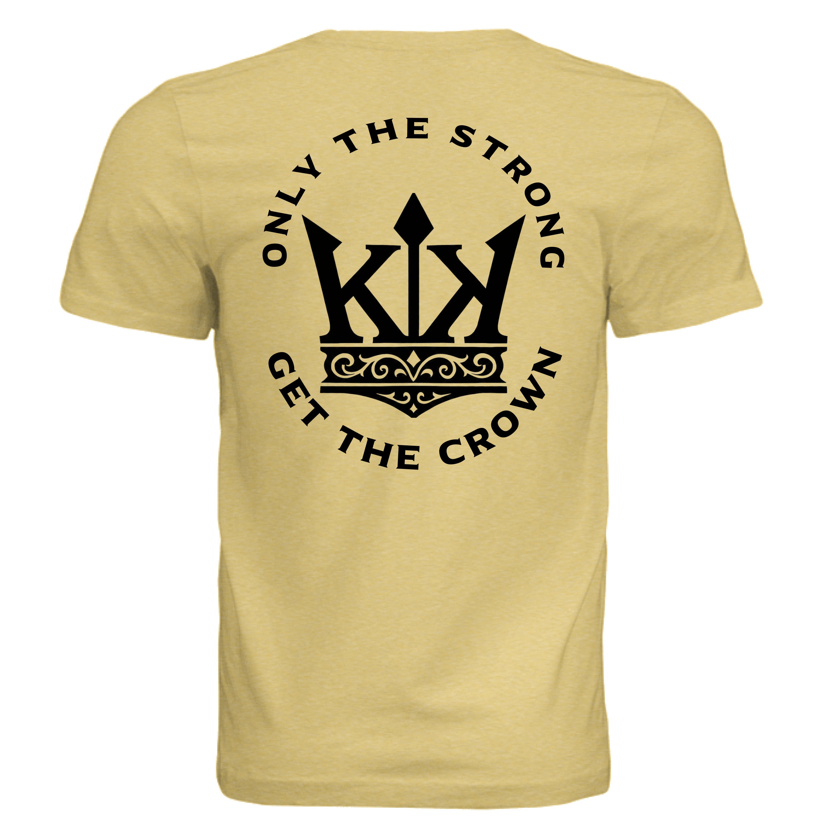 Mustard Triblend - BACK