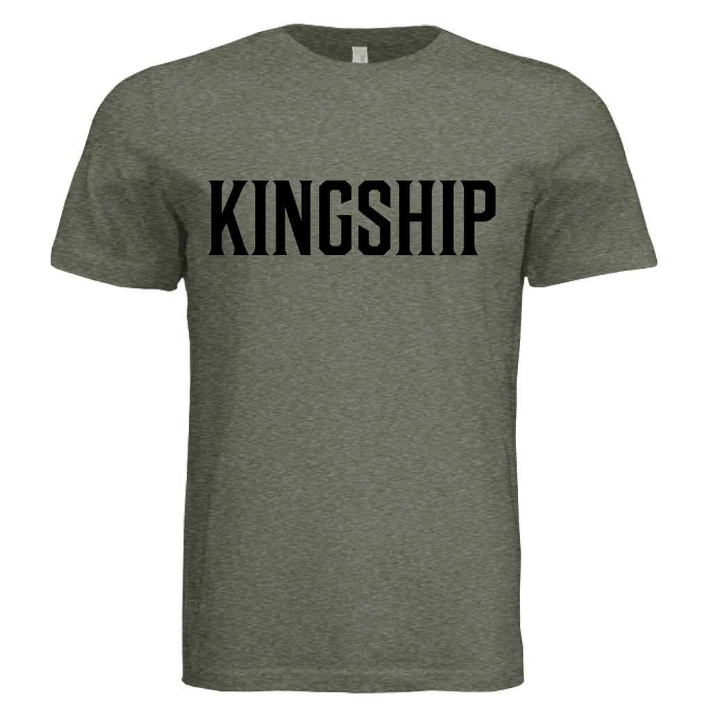 Military Green Triblend - FRONT